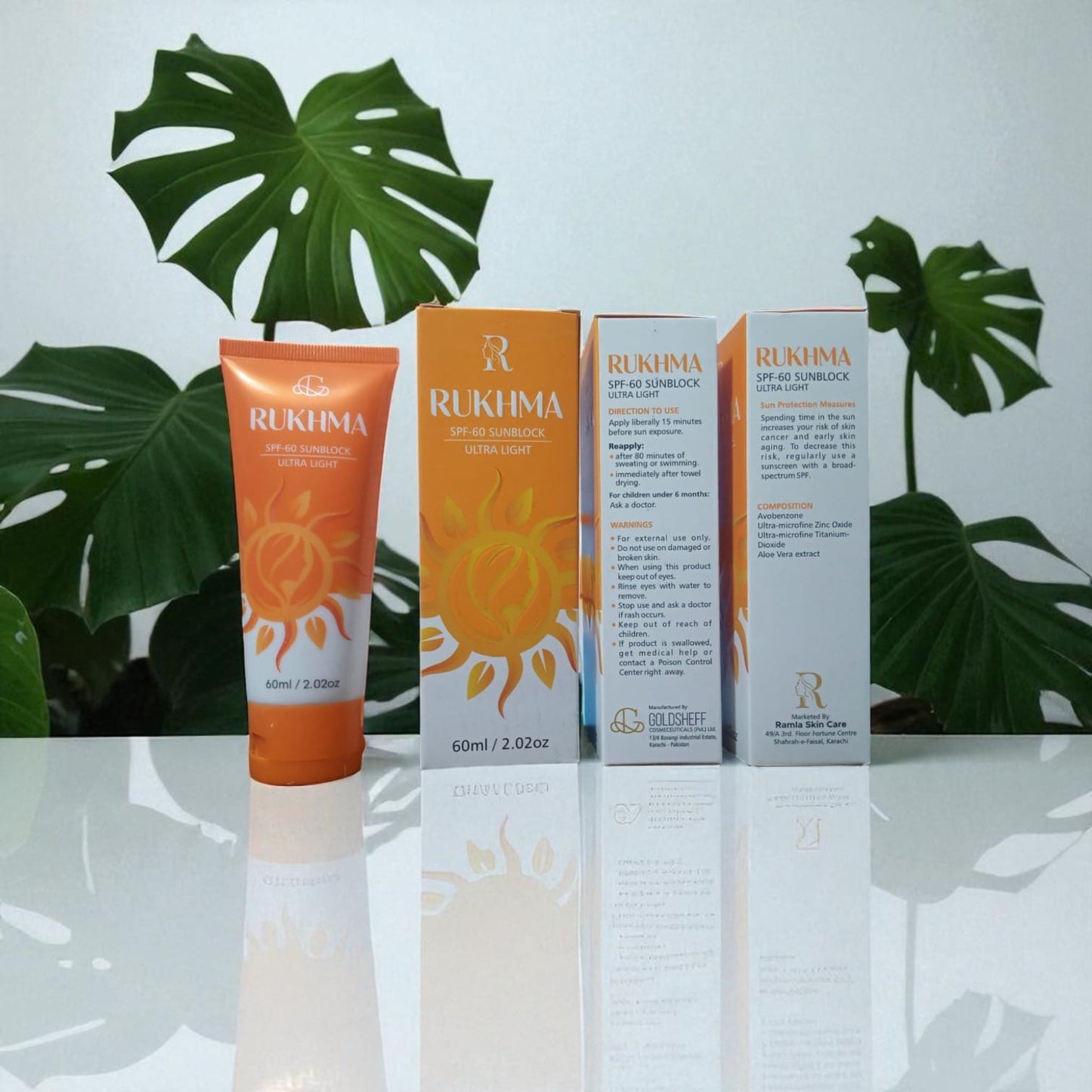 Rukhma SPF-60 Sunblock